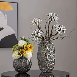 装饰花瓶;玻璃工艺品;花盆容器