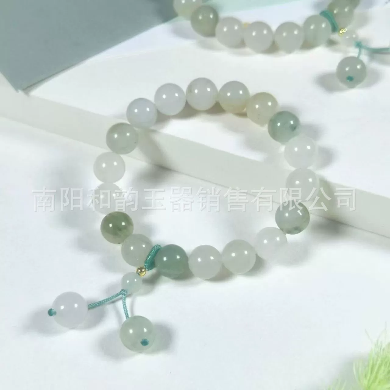 Bracelet, emerald flashlight jade, ice imitation, wholesale