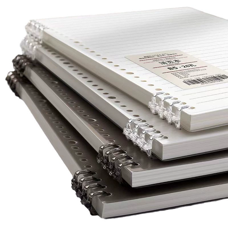 Notebook, Ultra-Thick Removable Insert (A5/B5), 60–80 Pages, Assorted Retro Colors