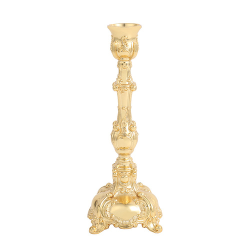 Manufacturer's new European style retro zinc alloy candle holder ornaments hotel home crafts candle holder