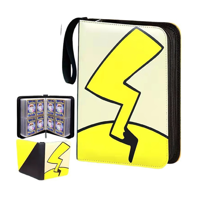 FUENTE fabricante en stock suministro baokemeng juego tarjeta colección libro Magic Baby Tarjeta de cremallera libro de almacenamiento