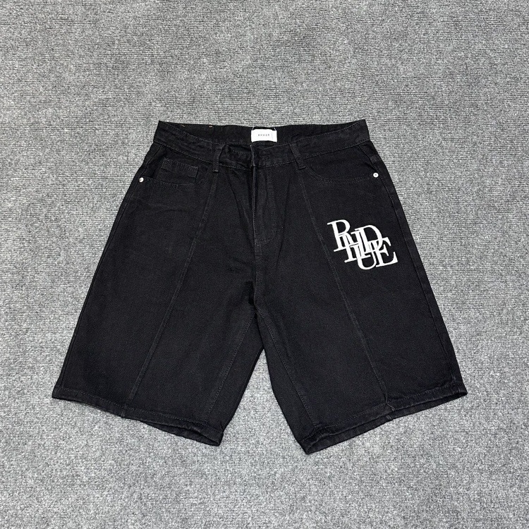 Marca de moda Alcatraz tira reflectante letra impresa camiseta de mangas cortas para hombres y mujeres callejera pantalones cortos casuales set Old Money Style
