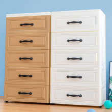 欧式加厚大号抽屉式收纳柜简易组合宝宝衣柜儿童玩具整理储物箱