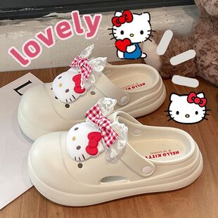 ����HelloKitty���^����ЬŮ���¿��⴩��ײ�ʺ��EVA��������Ь