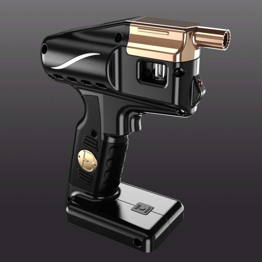 FlavourBlaster Second Generation Smoked Bubbler Molecular Cuisine Bar Coffee Cocktail Smoked Bubble Gun