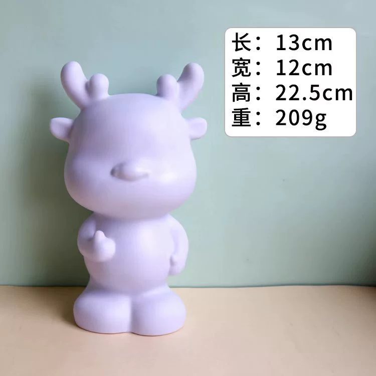 Кукла из пластика раскрашенная, игрушка, handmade, граффити, копилка, оптом
