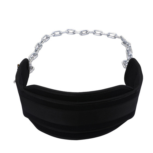 Weight-bearing belt pull-ups iron chain fitness exercise weight-bearing pull-ups barbell weight belt