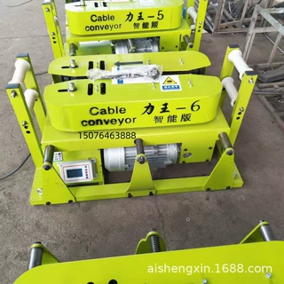 电缆敷设机  180型 电力施工布线缆牵引传送 履带输送机