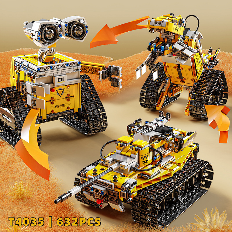 Wali プログラミングビルディングブロック組み立てロボットスリーインワンリモコン電気互換性レゴおもちゃギフト教育機関|undefined