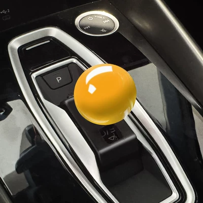 Q6 Le-tron gear shift handle, Sürətlər qutusu və əl tormozu başlıqları - audi-a5la3q456l-e-tron-gear-shift-knob-yellow-ball-head-base