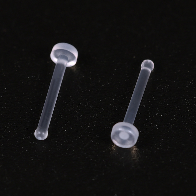Transparenter U-förmiger Nasenstecker Ohrschmuck_voghion.com