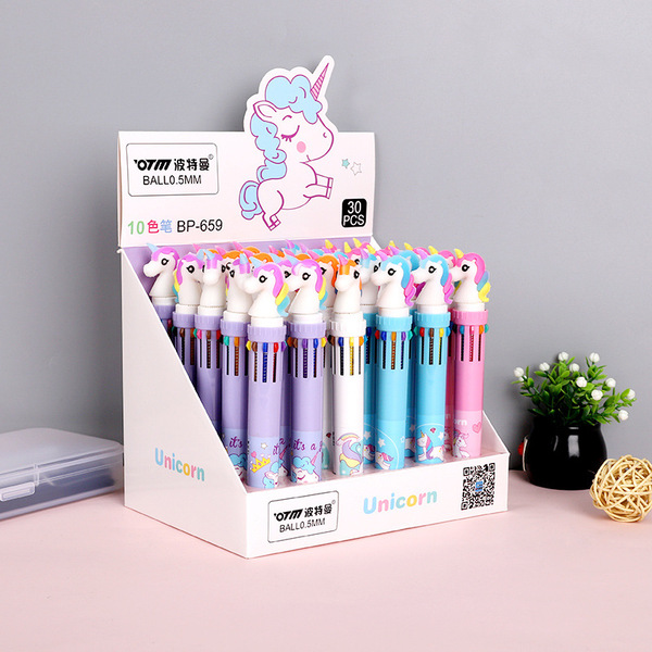 Fashionable creative cartoon multicoloured cute universal ballpoint…