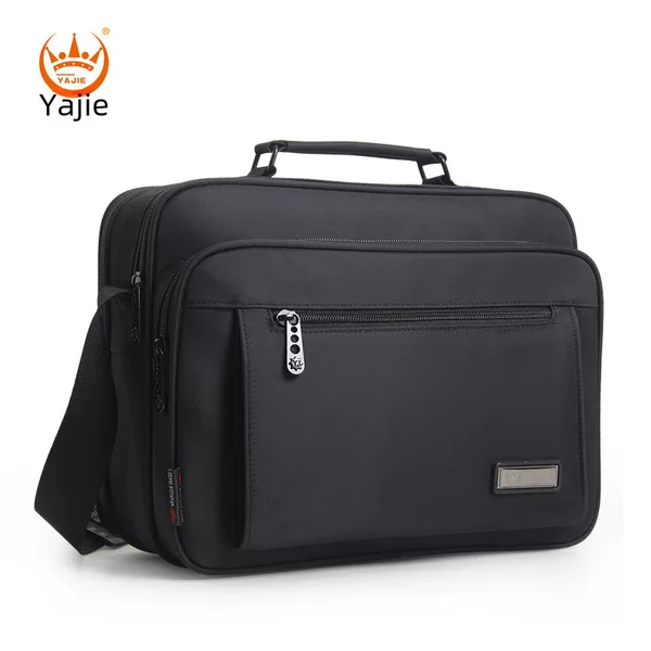 Oxford cloth computer bag large capacity waterproof file bag business trip simple briefcase fashion wear-resistant shoulder bag portable