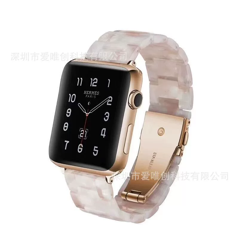 [Совместимый с Apple Watch7/7s/8/9 смола браслет смола跨境 экологичный iwatch браслет]