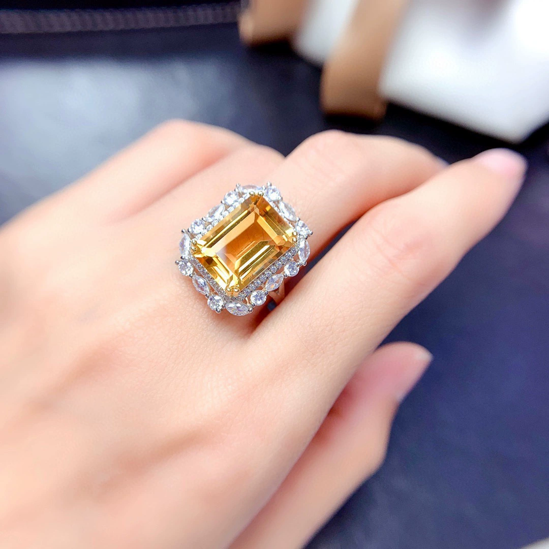 Органический набор, подвеска, gemstone для кольца, ожерелье, стиль лёгкая роскошь, для удачи