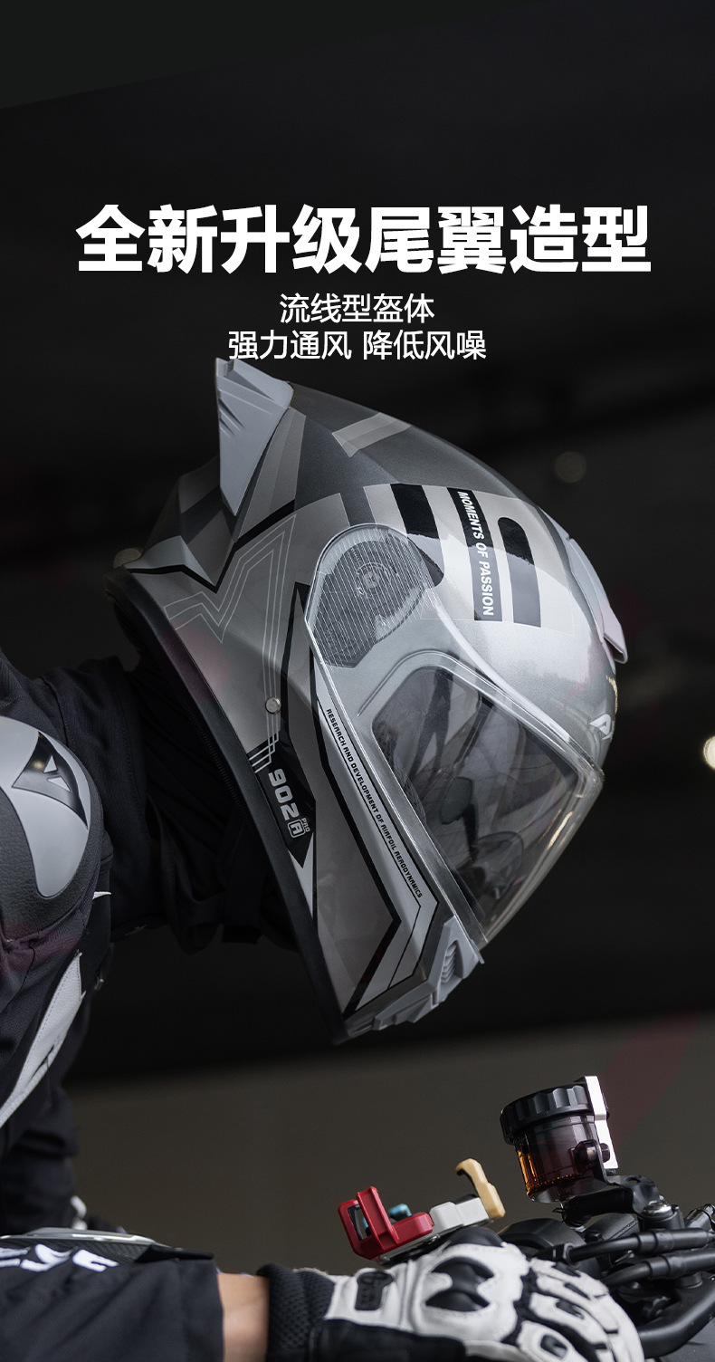 3C/Dot Motorcycle Helmet for Men, Winter Warm Electric Bike Helmet for Women, All-Season Neck Gaiter Style Full-Face Helmet