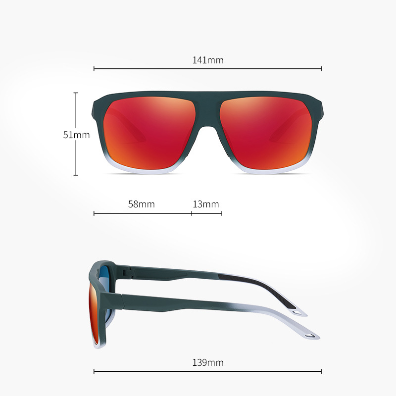 Nuevas gafas de sol polarizadas para hombre S11112 Gafas de sol polarizadas TR de moda y coloridas Gafas de sol para conducción al aire libre