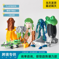 国境を越えた新製品外国の山と海の経典フィギュア木製スティックマンサメフィギュアtungtungtung人形モデル装飾品