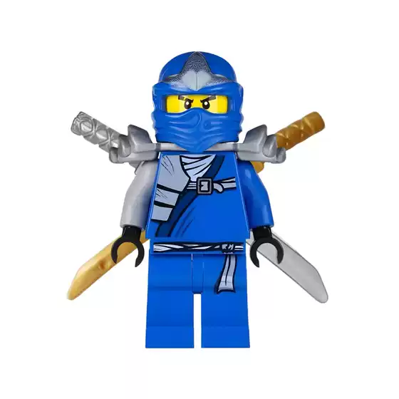 ZX Suit Jay Ninja Minifigure Building Blocks Weapon Assembly Toy for Lloyd, Compatible with LEGO Green Ninja Lloyd