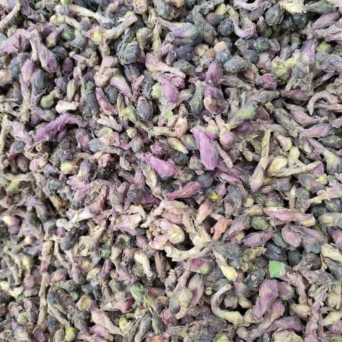 Dried Tussilago Flower Bud Kuan Dong Hua Tussilago farfara Traditional Chinese Herb 500g Sulfur-Free key features