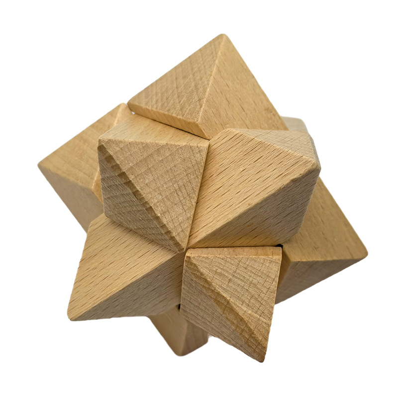 Kong Ming Lock Luban Lock Set Juguetes educativos para niños Estudiantes de primaria 7 años Descompresión intelectual Nueve bloques de construcción de cadena Personalización