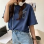 新款短袖宽松女士t恤