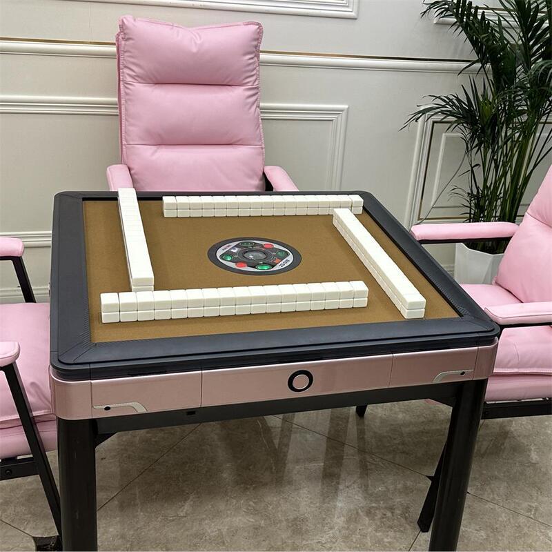静音麻将机全自动麻将机棋牌室麻将馆家用麻将桌不卡牌四腿餐桌款|undefined