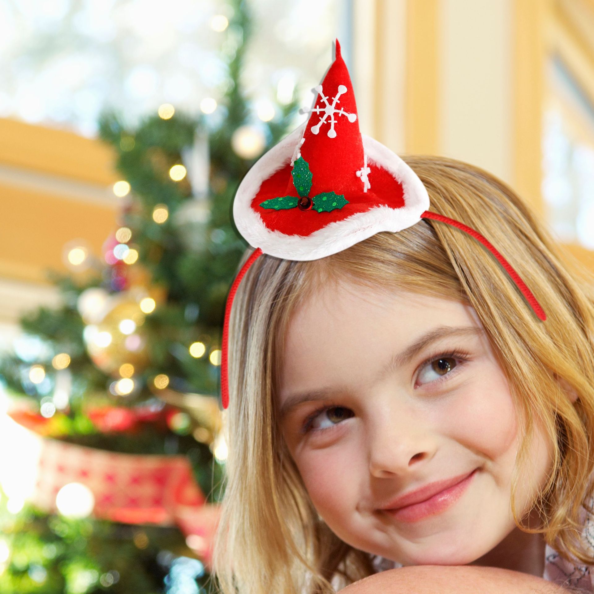Navidad transfronteriza, navidad para adultos, decoraciones de fiesta para niños, sombreros de Navidad de dibujos animados, decoraciones de bandas de navidad