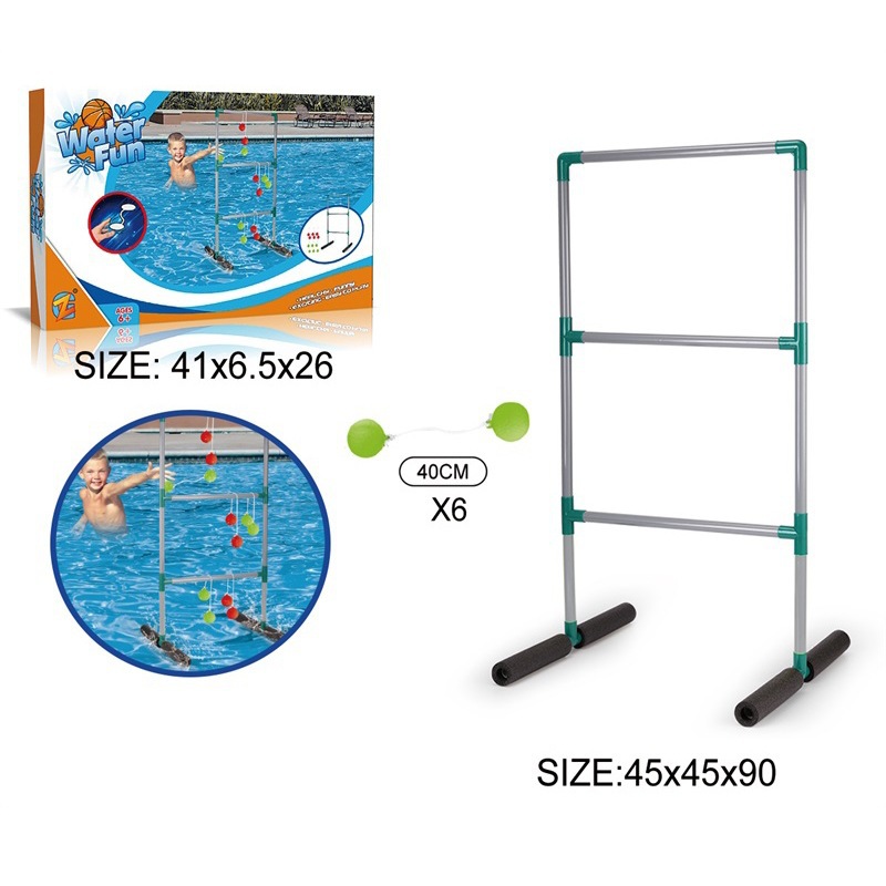 Foreign trade children's ladder golf water ladder rack throwing game children's summer water sports toys