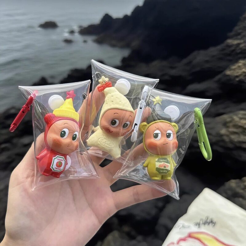 Dustproof Baby Stroller Bag Pvc Blind Box Cartoon Doll Bag Transparent Coin Key Bag Earphone Lipstick Small Accessories Storage