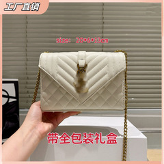 Yangshulin バッグプリーツフラップクロスボディバッグファッションハイエンドショルダーバッグクロスボーダーライト高級小さな正方形バッグ夏のホットセール