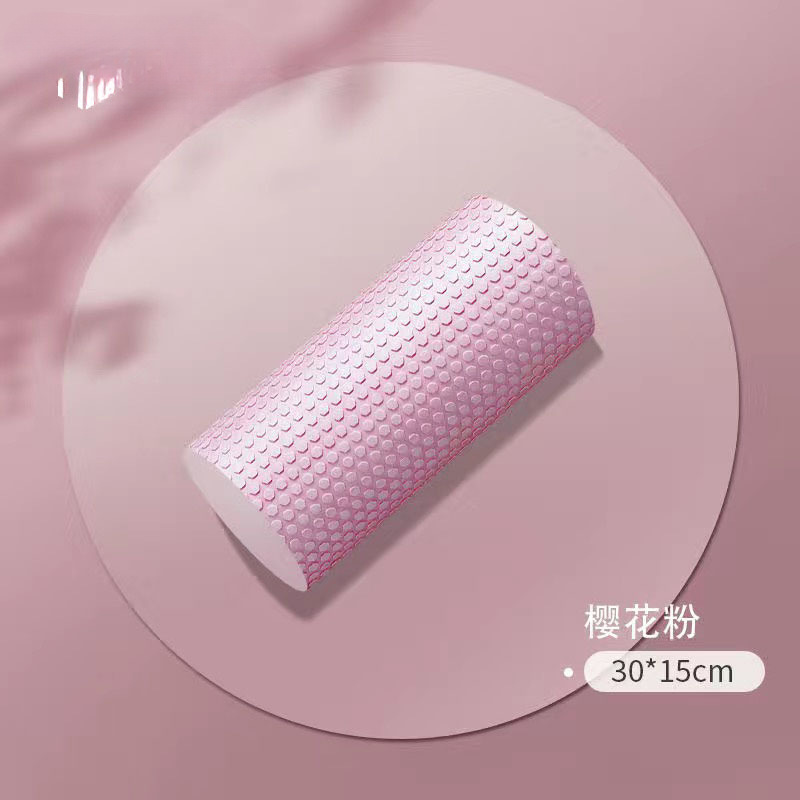 泡沫轴初学者实心浮点按摩滚筒肌肉放松专业滚轴瑜伽柱|undefined