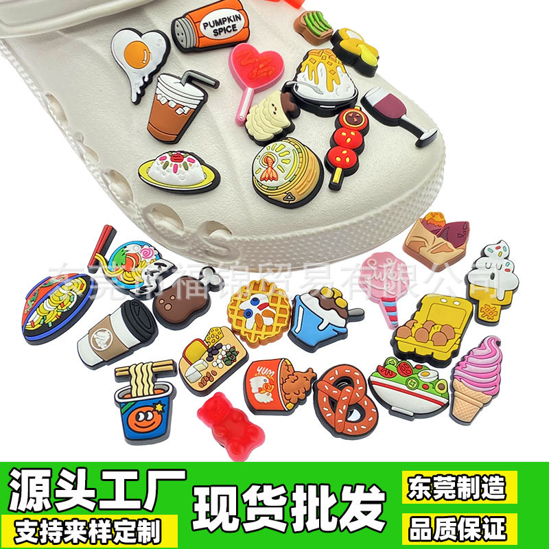Crocs Shoe Charms, Crocs Shoe Decorations, Cartoon Shoe Charms, Shoe Accessories, Food Series Versatile Shoe Charms Crocs Shoe Charms, Crocs Shoe Decorations, Cartoon Shoe Charms, Shoe Accessories, Food Series Versatile Shoe Charms