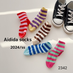Aidida spring new children's socks Boys Girls baby socks cotton socks mesh socks
