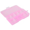 Detachable plastic storage system, earrings, beads, ring, small accessory, storage box, 10 cells