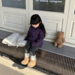 儿童冬季韩版休闲连帽套头毛衣中小童纯色宽松洋气百搭针织打底衫