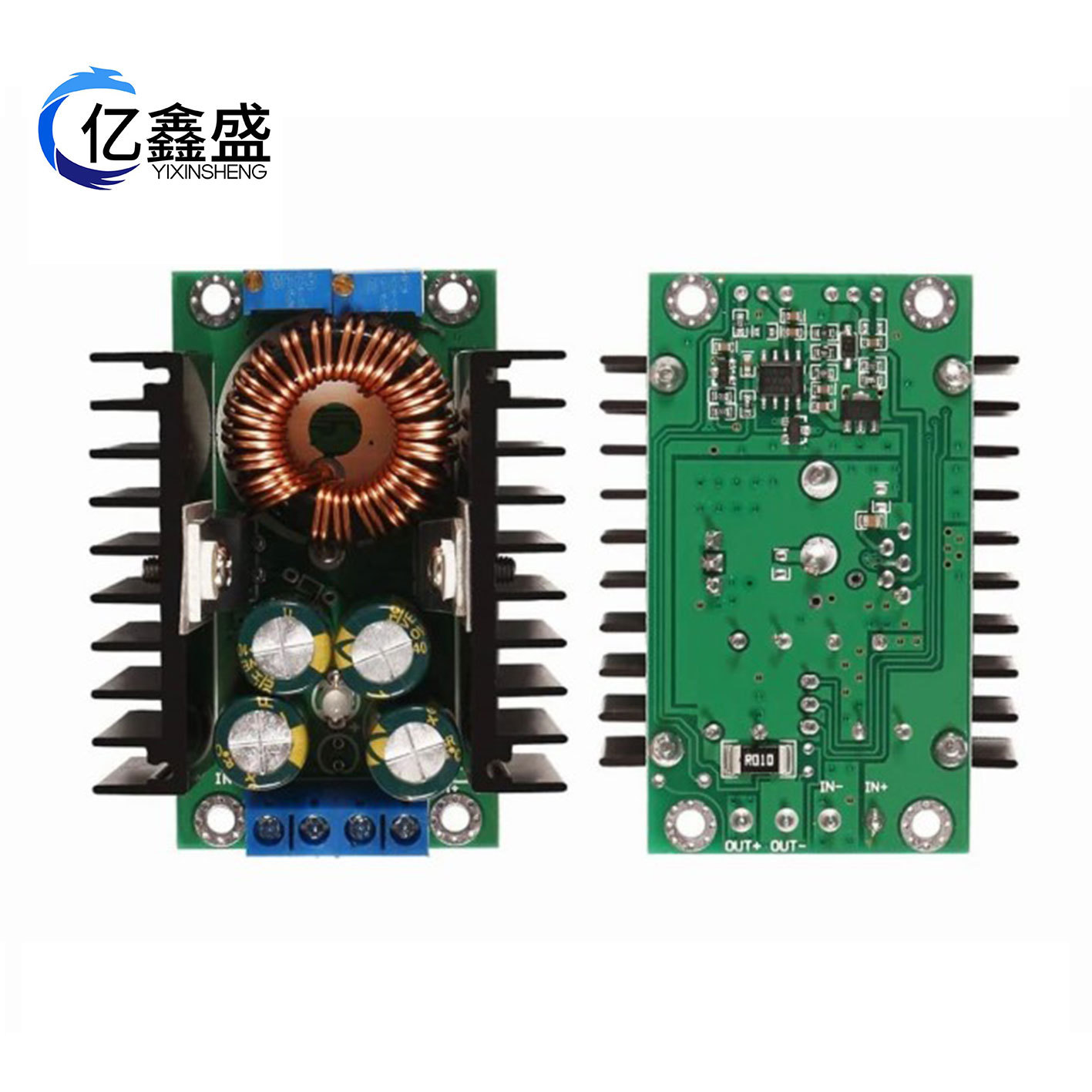 DC-DC 9A 300W直流降壓轉換器5-40V至1.2-35V電源模塊升壓模塊