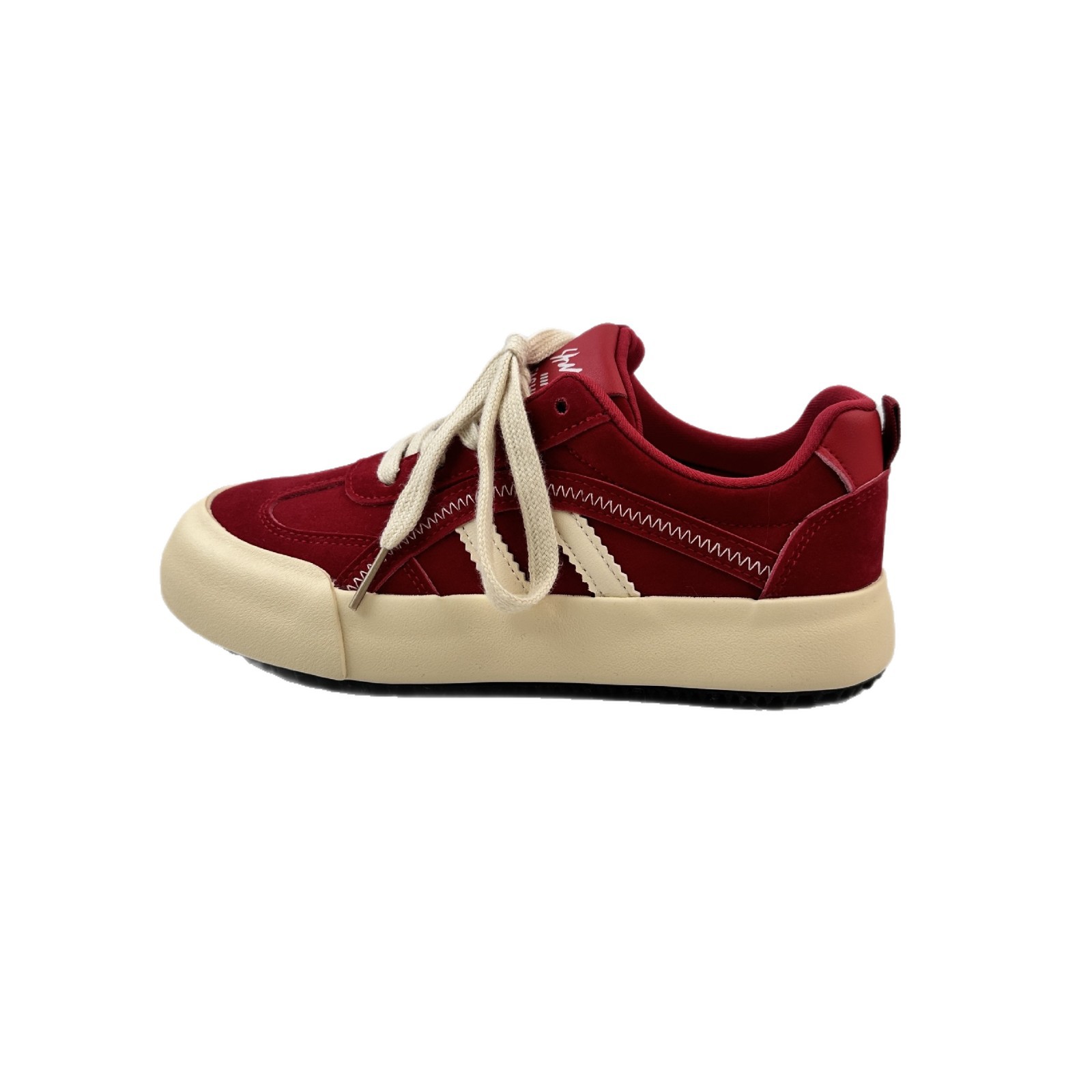 Zapatos deportivos de entrenamiento alemán de suela gruesa, cordones de cabeza redonda retro, zapatos de skate feos, otoño 2025 nuevo estilo de estilo Meirade image 6