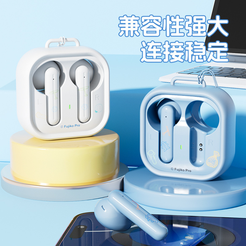 2025 新ドラえもん Bluetooth ヘッドセットワイヤレス漫画ミニかわいいインイヤー超長バッテリー寿命工場卸売|undefined