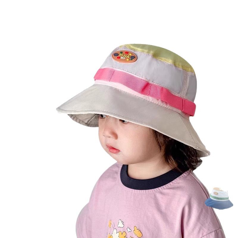 Sombrero infantil primavera y otoño delgado bebé al aire libre sombrero de montaña sombrero de sol para niños gorro de pescador