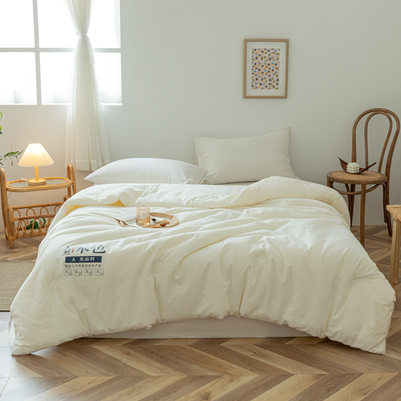 纯棉大豆被被子a类新款加厚冬被全棉被芯大豆子母被春秋被批发