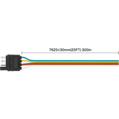 Siqaret yandırıcısı wiring harness cable, pure copper