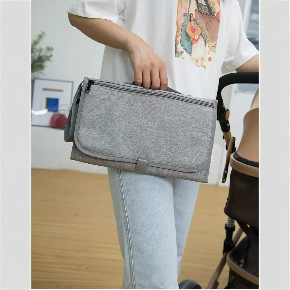 便携式可折叠婴儿外出换尿布垫防水隔尿垫尿不湿巾收纳包出行用品