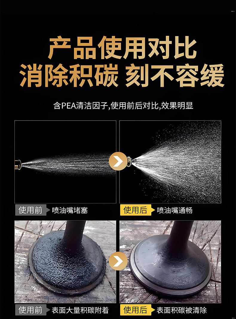 Fuel Treasure Removes Carbon Deposits, Three-Way Catalytic Gasoline Pea Car Additive, Powerful Engine Oil Circuit Detergent Wholesale