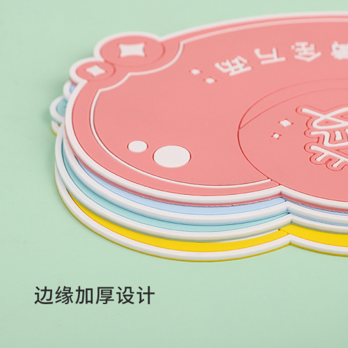 Creative and festive car anti-slip mats, colorful non-sticky matching ornaments, car decorations, resin ornaments and accessories