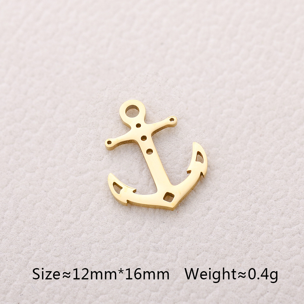 6g Weight Pendant Jewelry Making Type 13*13mm Jewelry Making Size DIY Jewelry Accessories Classification 5 PCS/Package Quantity 304 Stainless Steel Material Fish Tail, Whale Pattern Polished Finish Plating Design Cute, Simple Style Style 5 PCS/Package 13*13mm 304 Stainless Steel Fish Tail Whale Polished Pendant 11
