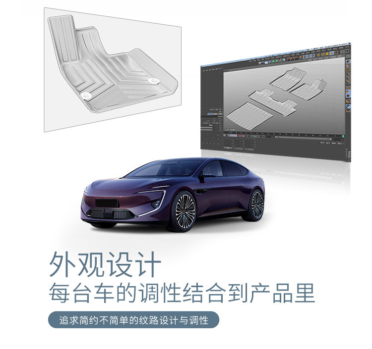 Suitable for 23-25 Avita 12 Car Floor Mats, Environmentally Friendly Tpe Floor Mats, Trunk Mats, Seat Back Cushions