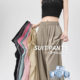 Ice Silk Pleated Anti-Mosquito Summer New Yamamoto Pants for Women High-Waisted Wide-Legged Slimming Lazy Versatile Casual Pants