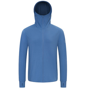 Outdoor Windproof Sunscreen Skin Clothes Couple's Hooded Breathable Comfortable Lightweight Jacket Fashionable Trendy Men's and Women's Jackets