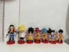 2 generations of 7 models of Goku (bag)